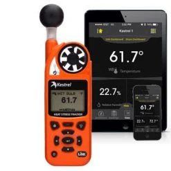 Fire Weather Kestrel 5400FW Heat Stress Tracker Pro LiNK + Vane Mount, Nielsen Kellerman
