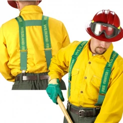 Wildland Fire Fighter Suspenders, American Firewear Belts