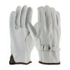 Protective Industrial Products Wildland Gloves Driver Glove Leather & Pull Strap, PIP