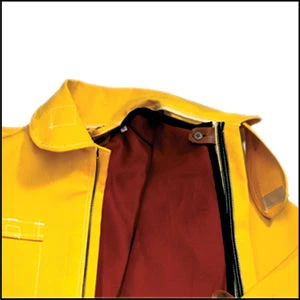 Wildland Overpants And Overcoats Tecasafe Plus Inter/EMS/Rescue Liner, Button-In (Red), CrewBoss