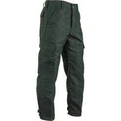 Nomex IIIA 6.8 Oz Classic Brush Pants (Green), CrewBoss