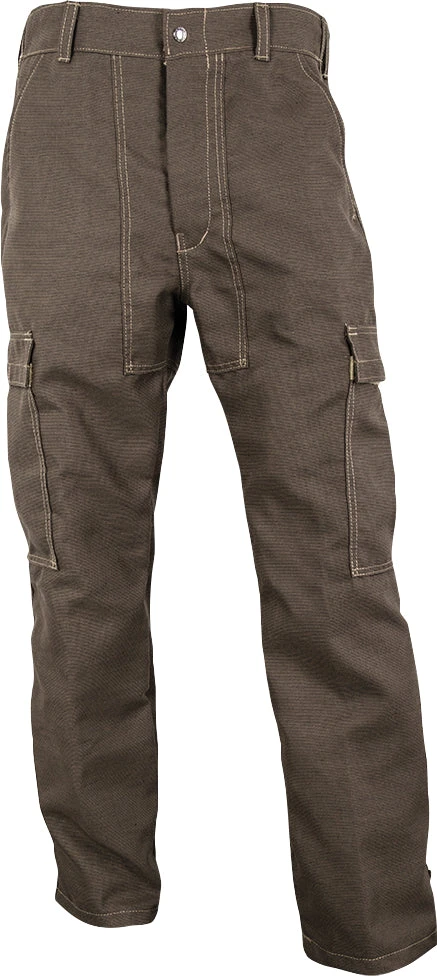 Pioneer 6.6 Oz Classic Brush Pants (Khaki), CrewBoss