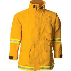Tecasafe Plus 7 Oz Interface Coat (Yellow), CrewBoss Wildland Overpants And Overcoats