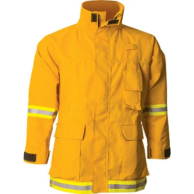 Tecasafe Plus 7 Oz Interface Coat (Yellow), CrewBoss Wildland Overpants And Overcoats
