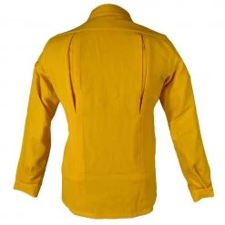 Women's Tecasafe Plus 5.8 Oz Aspen Brush Shirt (Yellow), Green Buffalow