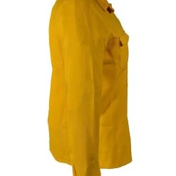 Women's Tecasafe Plus 5.8 Oz Aspen Brush Shirt (Yellow), Green Buffalow