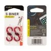 S-Biner Microlock- 2 Pack Mini Biners, Nite Ize