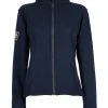 True North Women's Alpha Jacket-SuperFleece (Navy), DragonWear FR Outer Wear