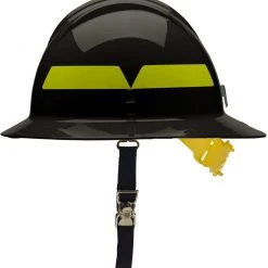 Fire Helmets Full Brim Helmet With Pin Lock Suspension, Bullard