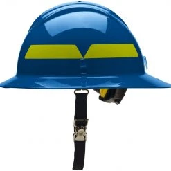 Full Brim Helmet With Ratchet Suspension, Bullard Fire Helmets