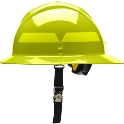 Full Brim Helmet With Ratchet Suspension, Bullard Fire Helmets