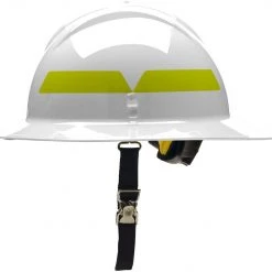 Full Brim Helmet With Ratchet Suspension, Bullard Fire Helmets