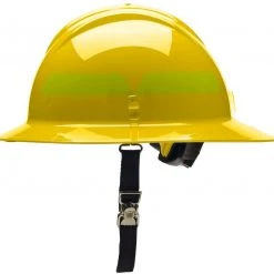 Full Brim Helmet With Ratchet Suspension, Bullard Fire Helmets