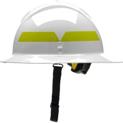 XL Full Brim Helmet With Ratchet Suspension, Bullard Fire Helmets