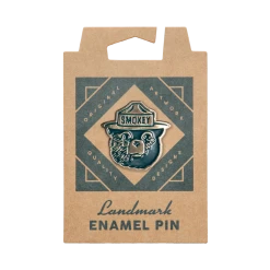 Smokey Bear Enamel Pin, The Landmark Project