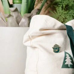 Smokey Bear Enamel Pin, The Landmark Project