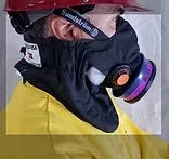 Shrouds & Masks HS-4 Respirator And Face Protector Housing, Hot Shield
