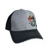 Ball Cap With Wreath (Grey/Black), Wildland Firefighter Foundation Foundations & Fundraisers