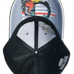 Ball Cap With Wreath (Grey/Black), Wildland Firefighter Foundation Foundations & Fundraisers