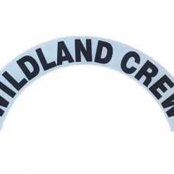 Pacific Reflex Signs Fire Helmets Crescent Helmet Sticker (Large)