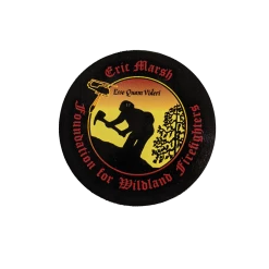 Eric Marsh Foundation Helmet Sticker (2 IN) Fire Helmets