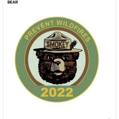 Supplycache.com Smokey Bear Year Pin, 2022