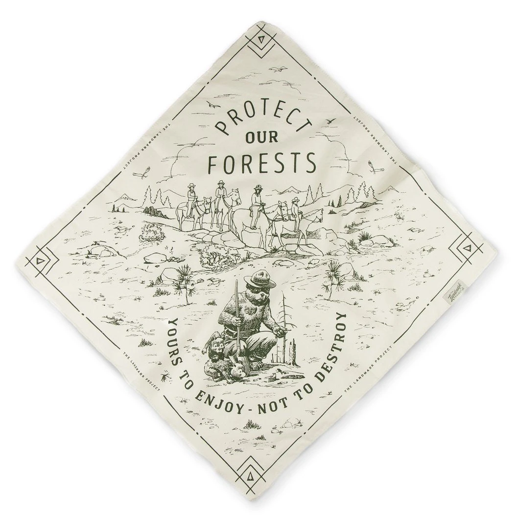 Protect Our Forests Bandana, The Landmark Project