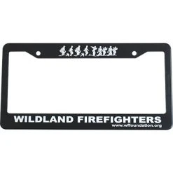 Foundations & Fundraisers License Plate Frame, Wildland Firefighter Foundation