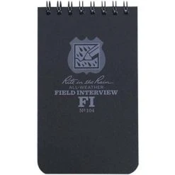 Field Interview Notebook-3 X 5, Rite In The Rain