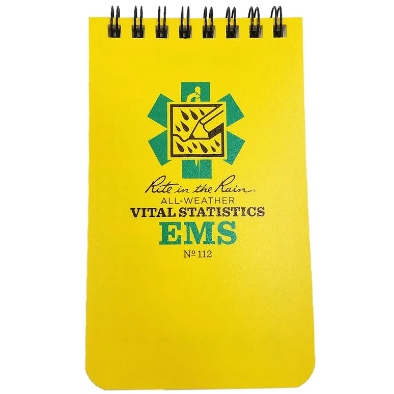 EMS Vital Stats Notebook-3 X 5, Rite In The Rain