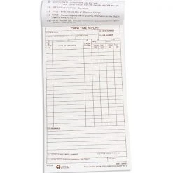 NIFC Education Materials Crew Time Report, SF 261 (5/78) NFES 000891