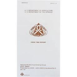 NIFC Education Materials Crew Time Report, SF 261 (5/78) NFES 000891