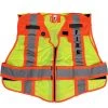 Wildland Overpants And Overcoats Ultrabright 6 Point Breakaway Fire Safety Vest, Fire Ninja