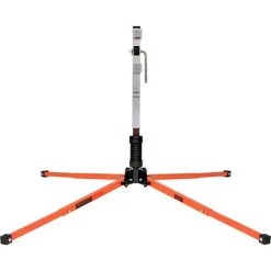 Single Spring Sign Stand W/ Universal Bracket, Bone Safety Signs