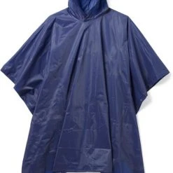 Red Ledge Rain Poncho-Hooded, Vinyl, Peregrine Rain Gear