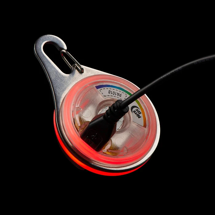 Fire Gadgets SpotLit XL Rechargeable Carabiner Light - Disc-O Select, Nite Ize