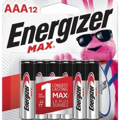 AAA Energizer Max Batteries-12 Count