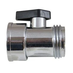 Shut-Off Valve 3/4 IN, GHT Quick Connect, De Luna's Shut Offs & Clamps