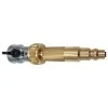 Dual Purpose Adjustable 3/4" Nozzle W/Shut-Off Valve, De Luna's