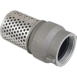 Mercedes Textiles Limited Foot Valve Strainer Aluminum 2 NP, Mercedes Textiles