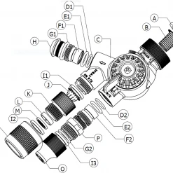 Repair Kit-Twin Tip Nozzle, S & H Products