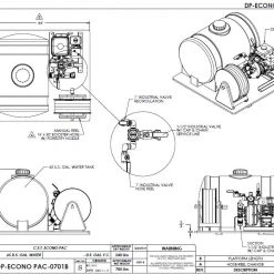 Skid Unit-Econo Pac 65 Gallon, CET Manufacturing