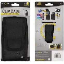 Clip Case Cargo Universal Double Wide Holster, Nite Ize