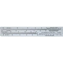 Psychrometric Slide Rule, Weksler Fire Weather