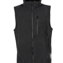 True North Alpha Vest-Nomex Fleece (Black), DragonWear FR Outer Wear