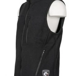 True North Alpha Vest-Nomex Fleece (Black), DragonWear FR Outer Wear