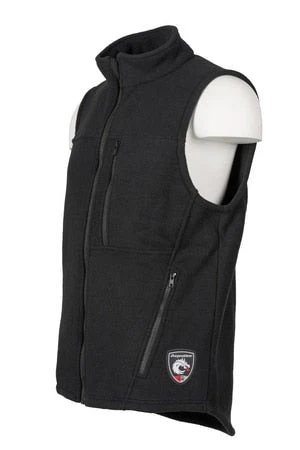 True North Alpha Vest-Nomex Fleece (Black), DragonWear FR Outer Wear
