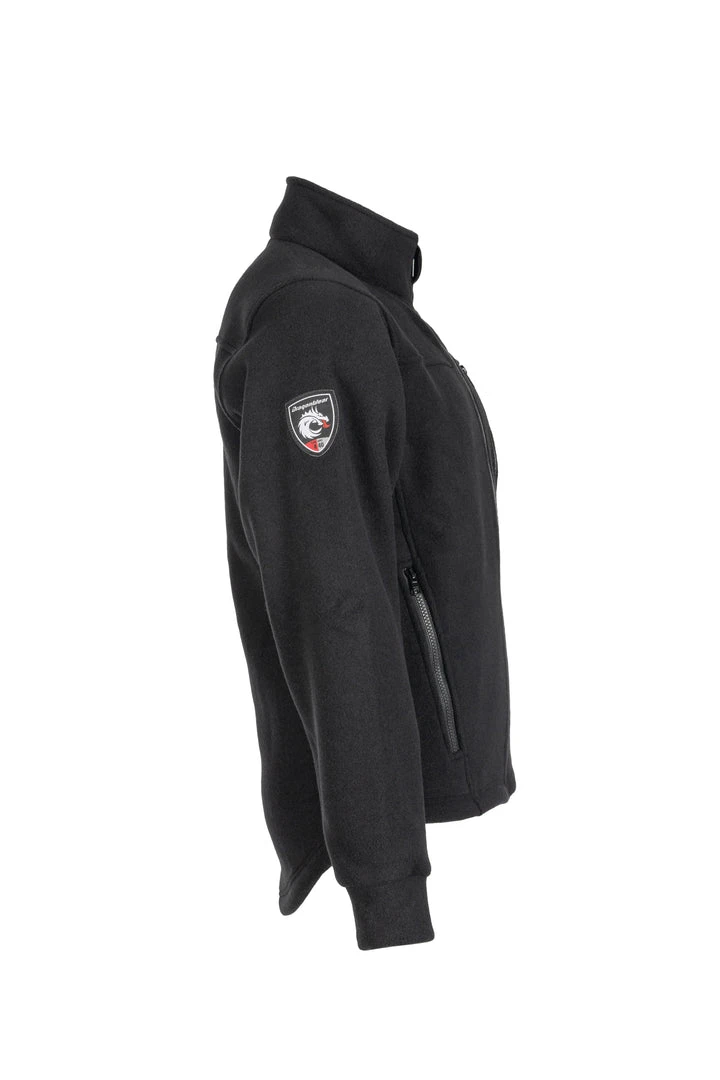 True North Alpha Jacket-SuperFleece (Black), DragonWear FR Outer Wear