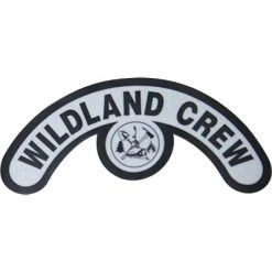 Pacific Reflex Signs Fire Helmets Emblem Crescent Helmet Sticker