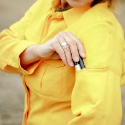 Women's Tecasafe Plus 5.8 Oz Aspen Brush Shirt (Yellow), Green Buffalow